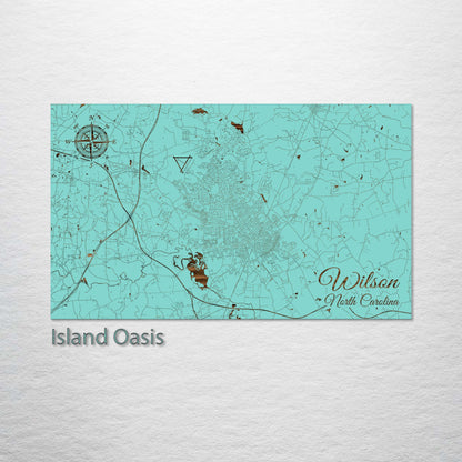 Wilson, North Carolina Street Map