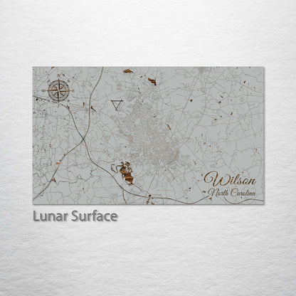 Wilson, North Carolina Street Map