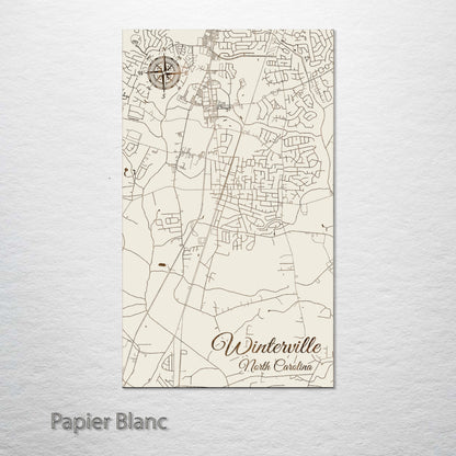 Winterville, North Carolina Street Map