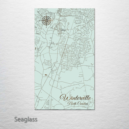 Winterville, North Carolina Street Map