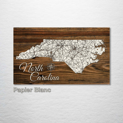North Carolina State Map