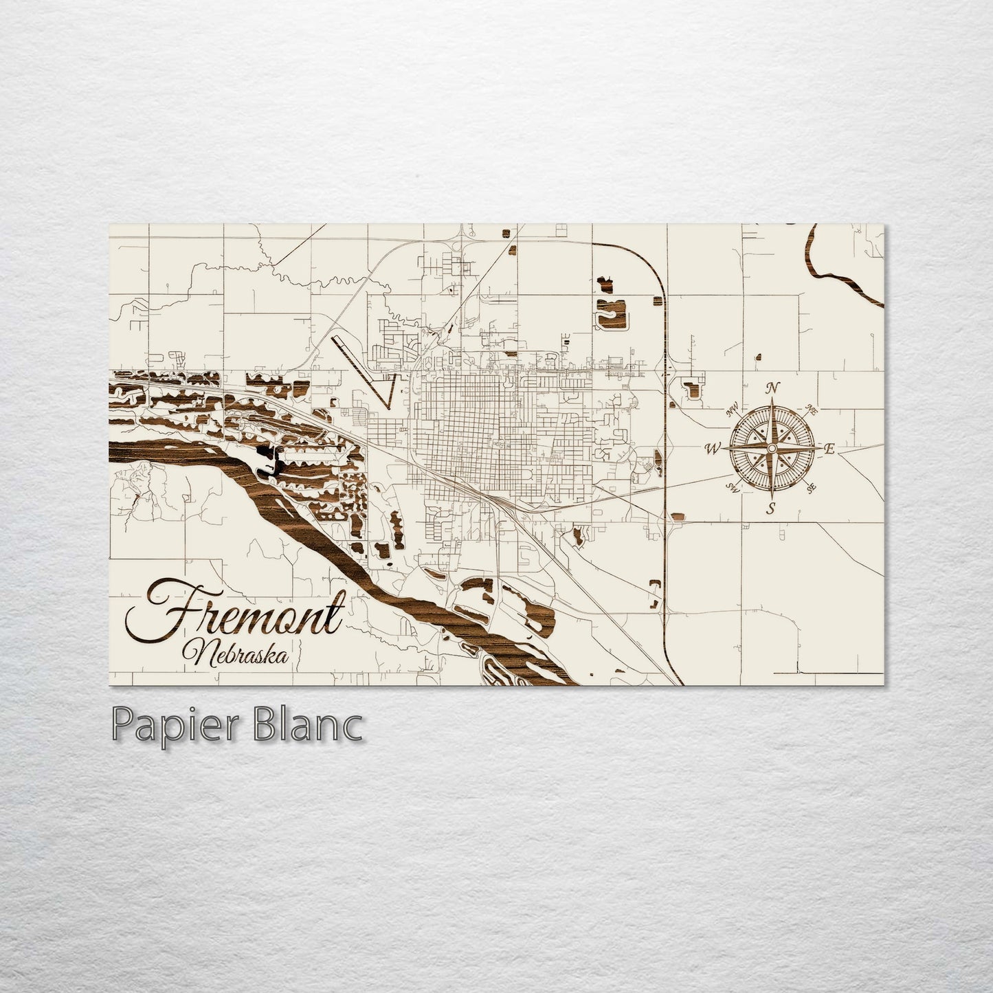 Fremont, Nebraska Street Map