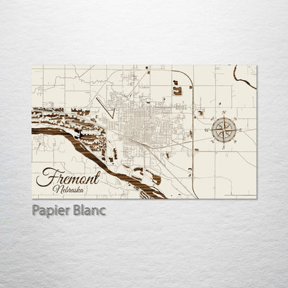 Fremont, Nebraska Street Map