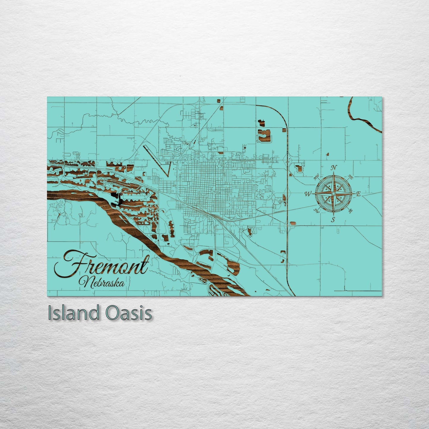 Fremont, Nebraska Street Map