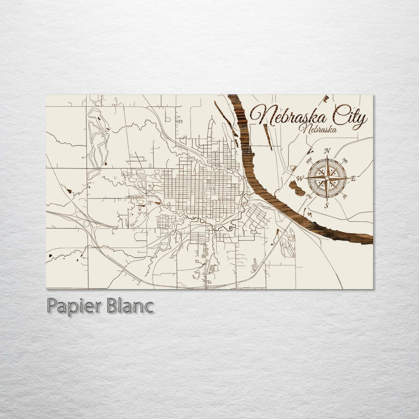 Nebraska City, Nebraska Street Map