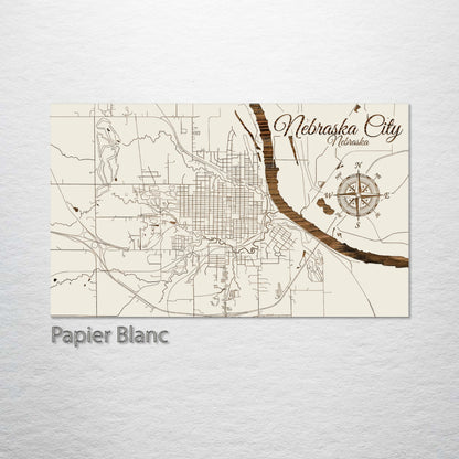 Nebraska City, Nebraska Street Map