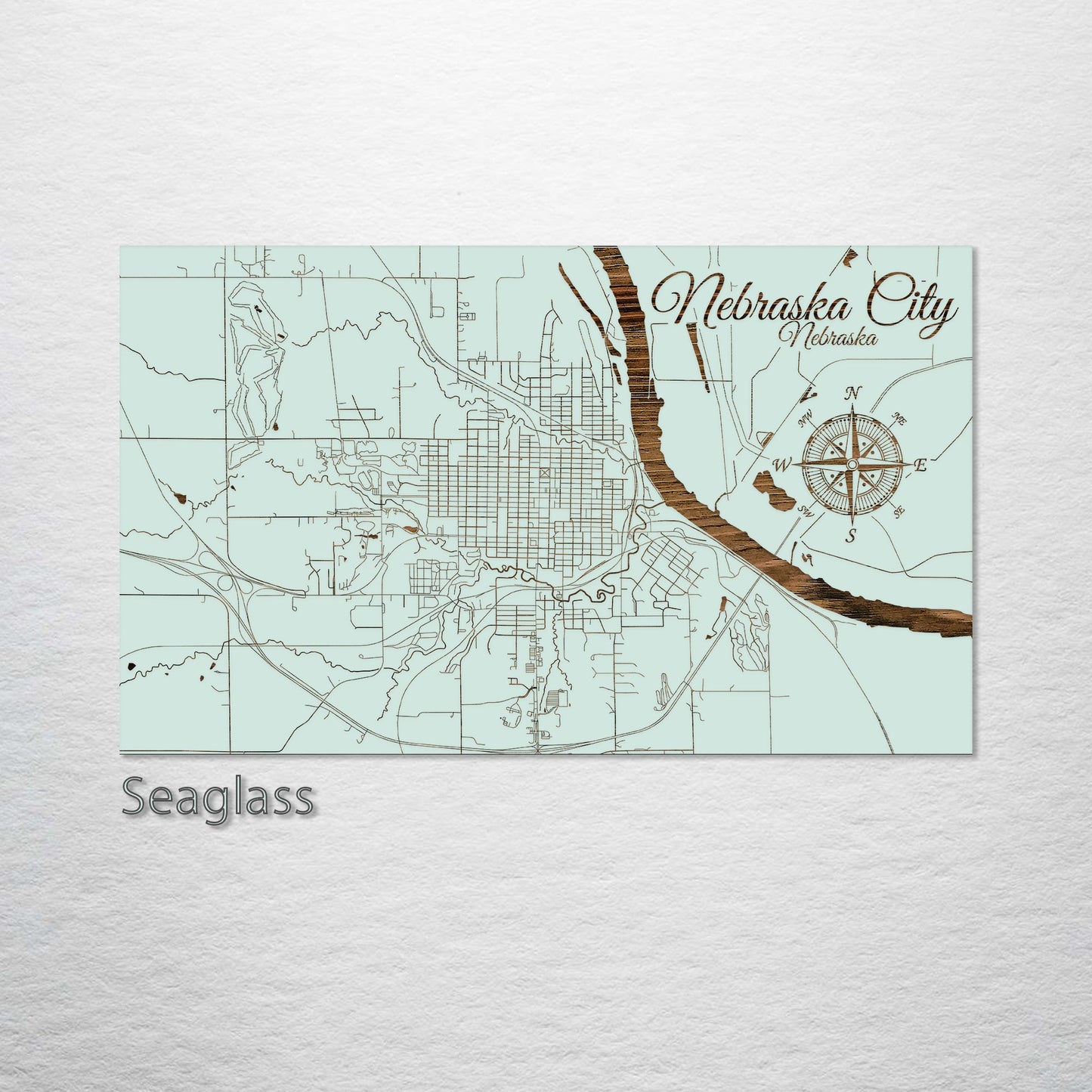 Nebraska City, Nebraska Street Map