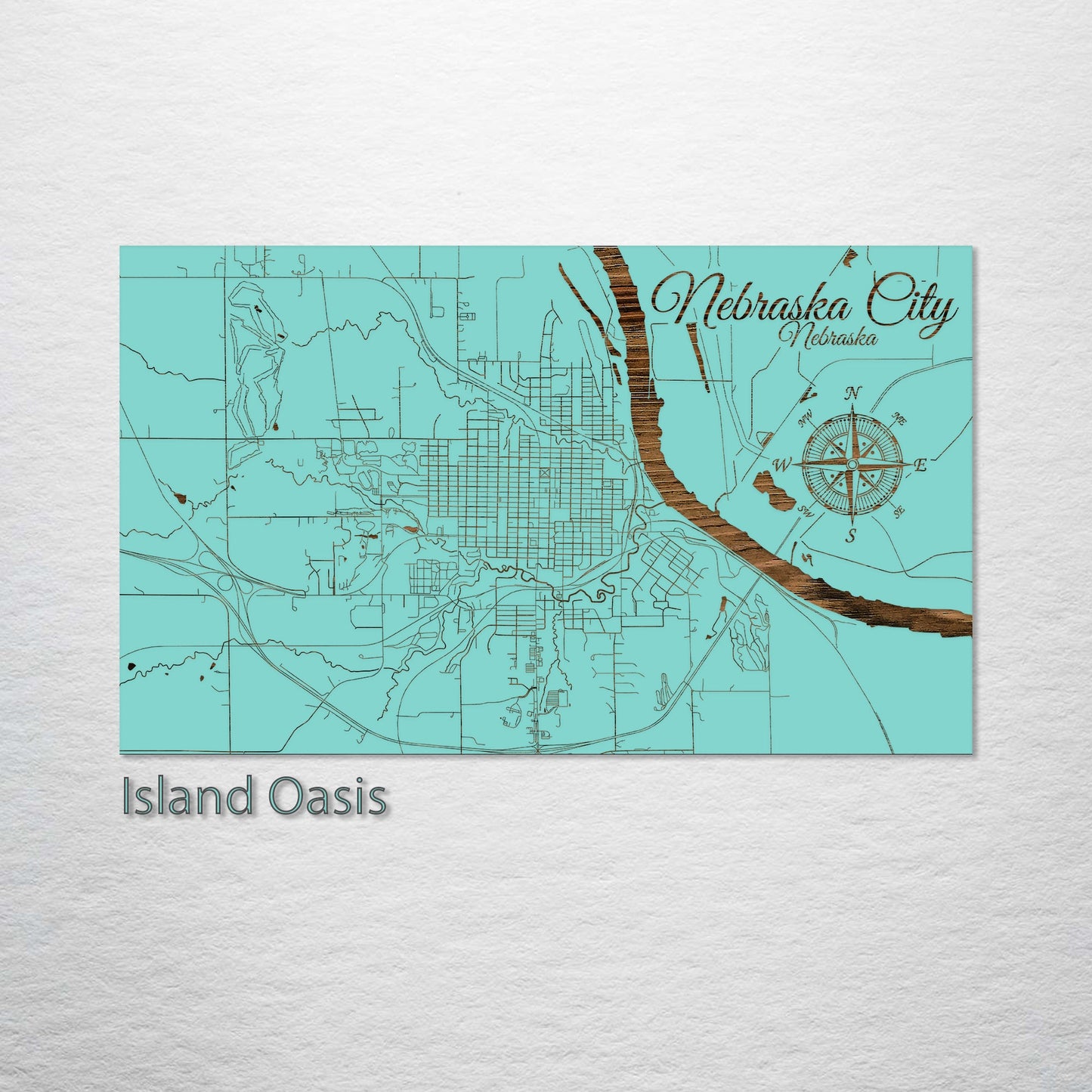 Nebraska City, Nebraska Street Map