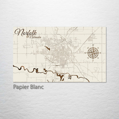 Norfolk, Nebraska Street Map