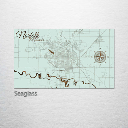 Norfolk, Nebraska Street Map