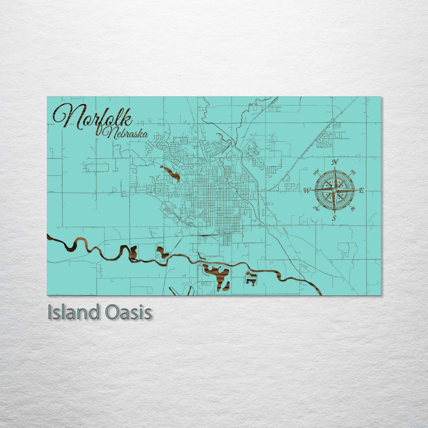 Norfolk, Nebraska Street Map