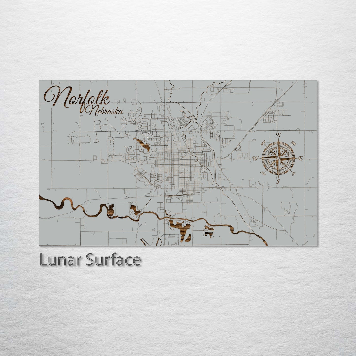 Norfolk, Nebraska Street Map