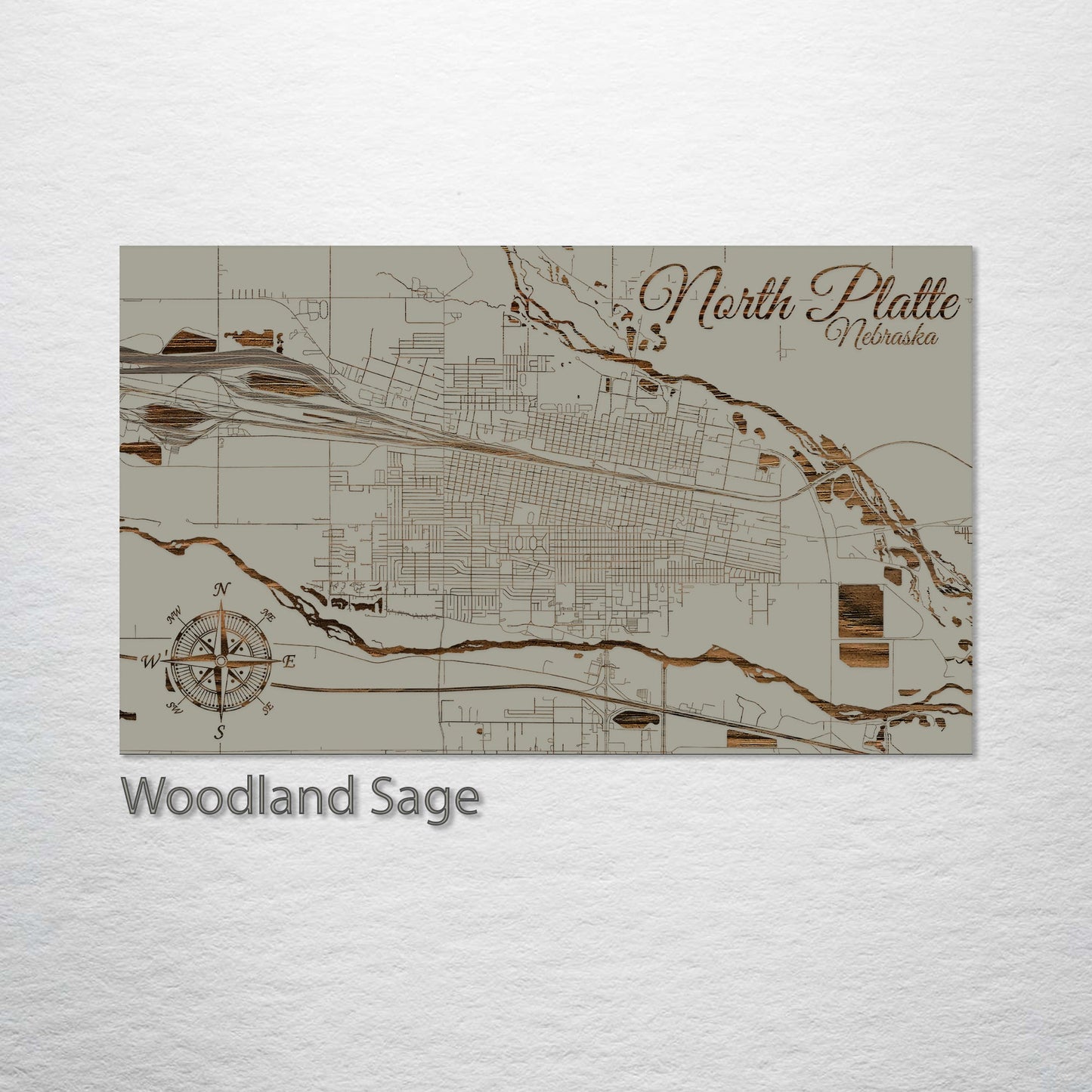 North Platte, Nebraska Street Map