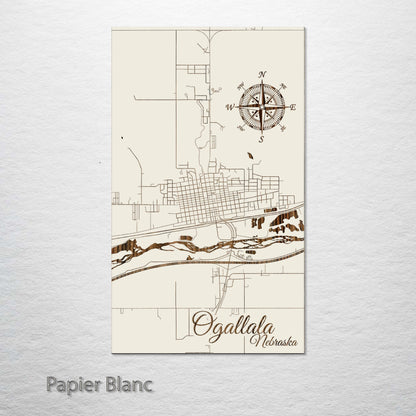 Ogallala, Nebraska Street Map
