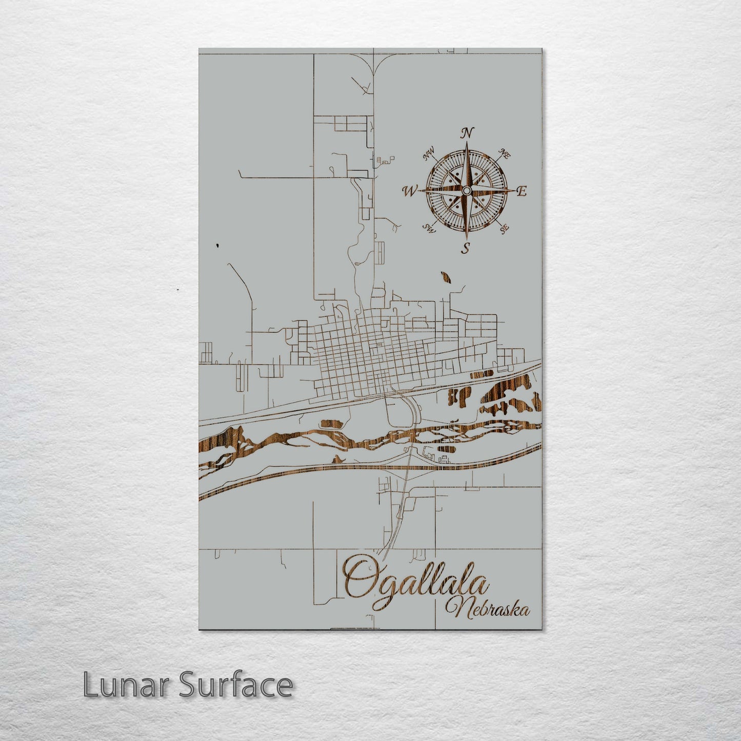 Ogallala, Nebraska Street Map