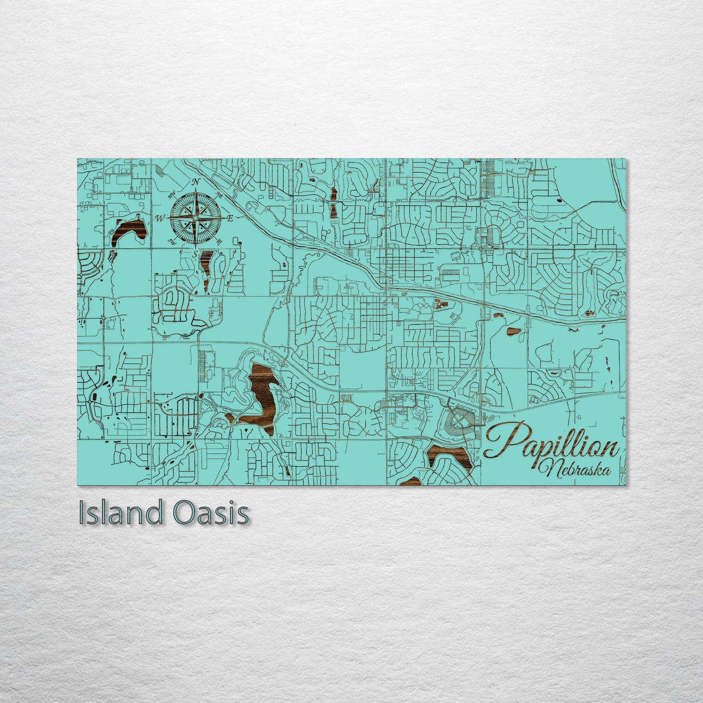 Papillion, Nebraska Street Map