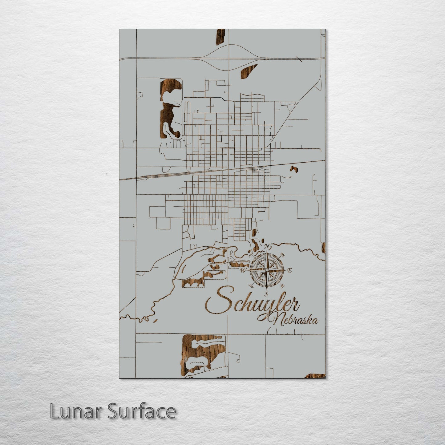 Schuyler, Nebraska Street Map