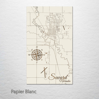 Seward, Nebraska Street Map