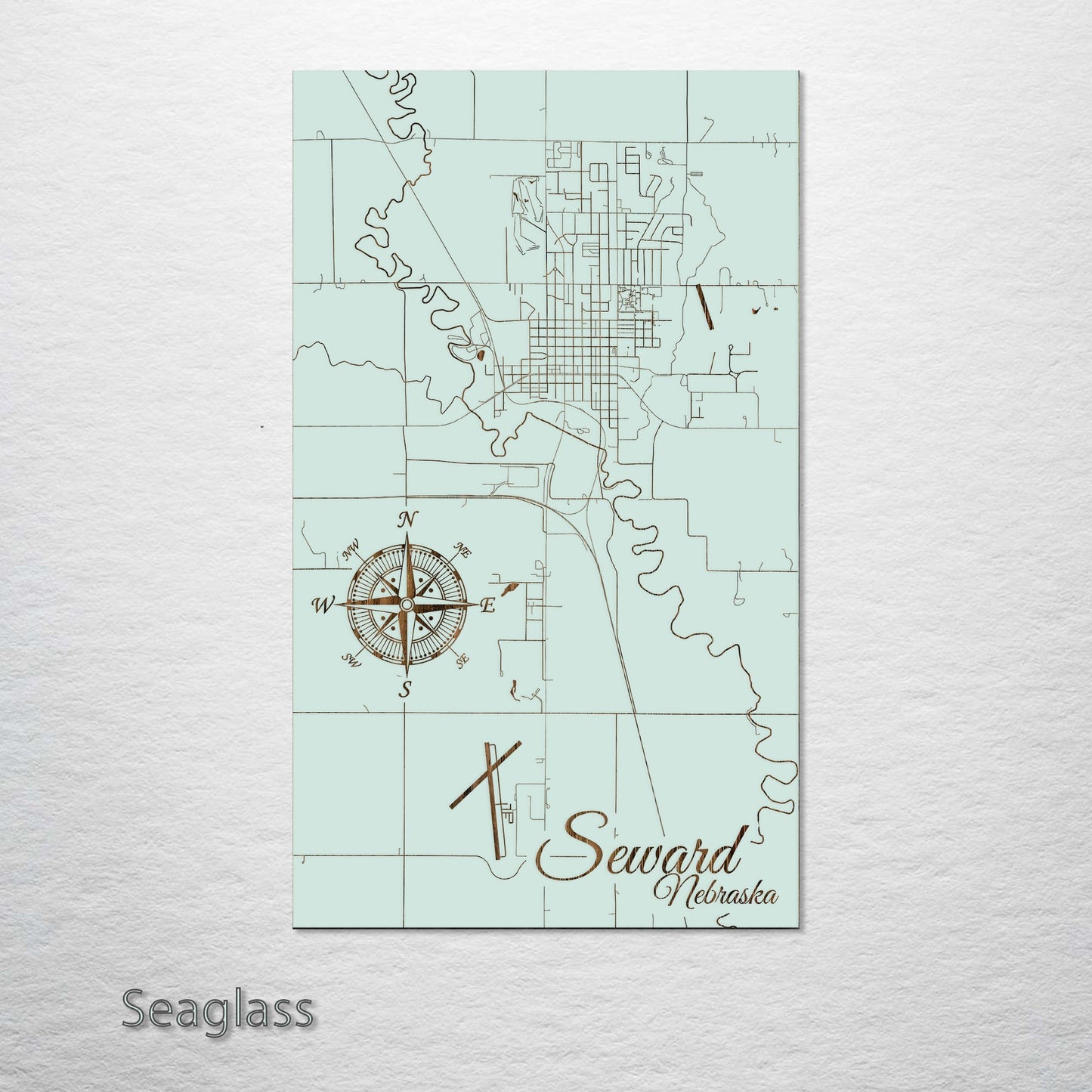 Seward, Nebraska Street Map