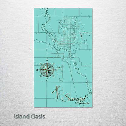 Seward, Nebraska Street Map