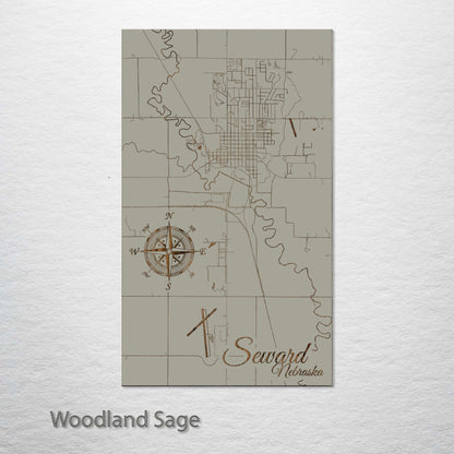 Seward, Nebraska Street Map