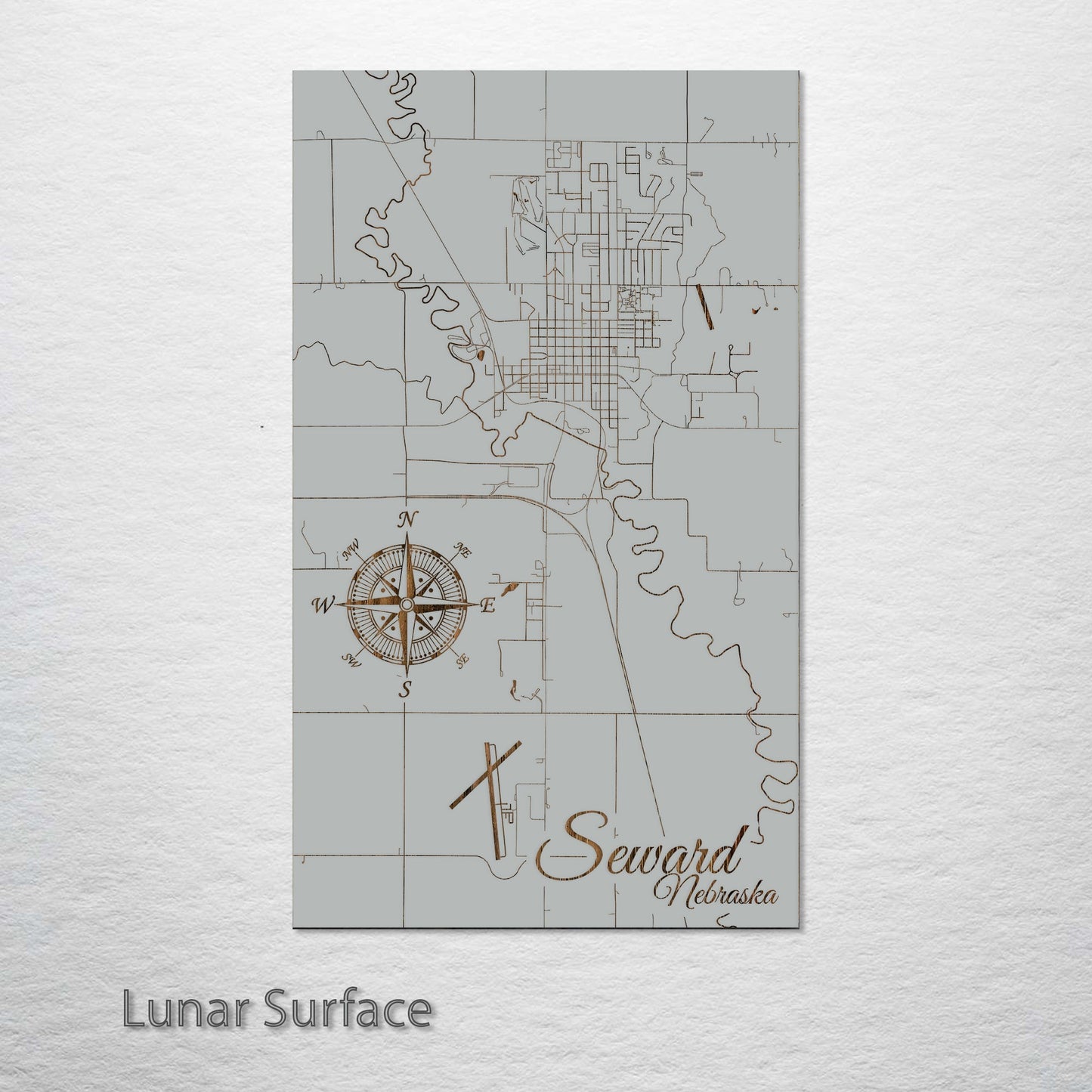 Seward, Nebraska Street Map