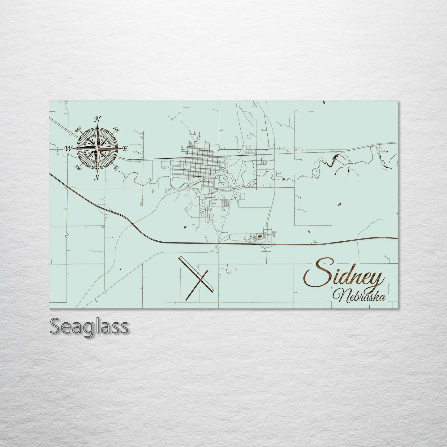 Sidney, Nebraska Street Map