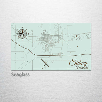 Sidney, Nebraska Street Map