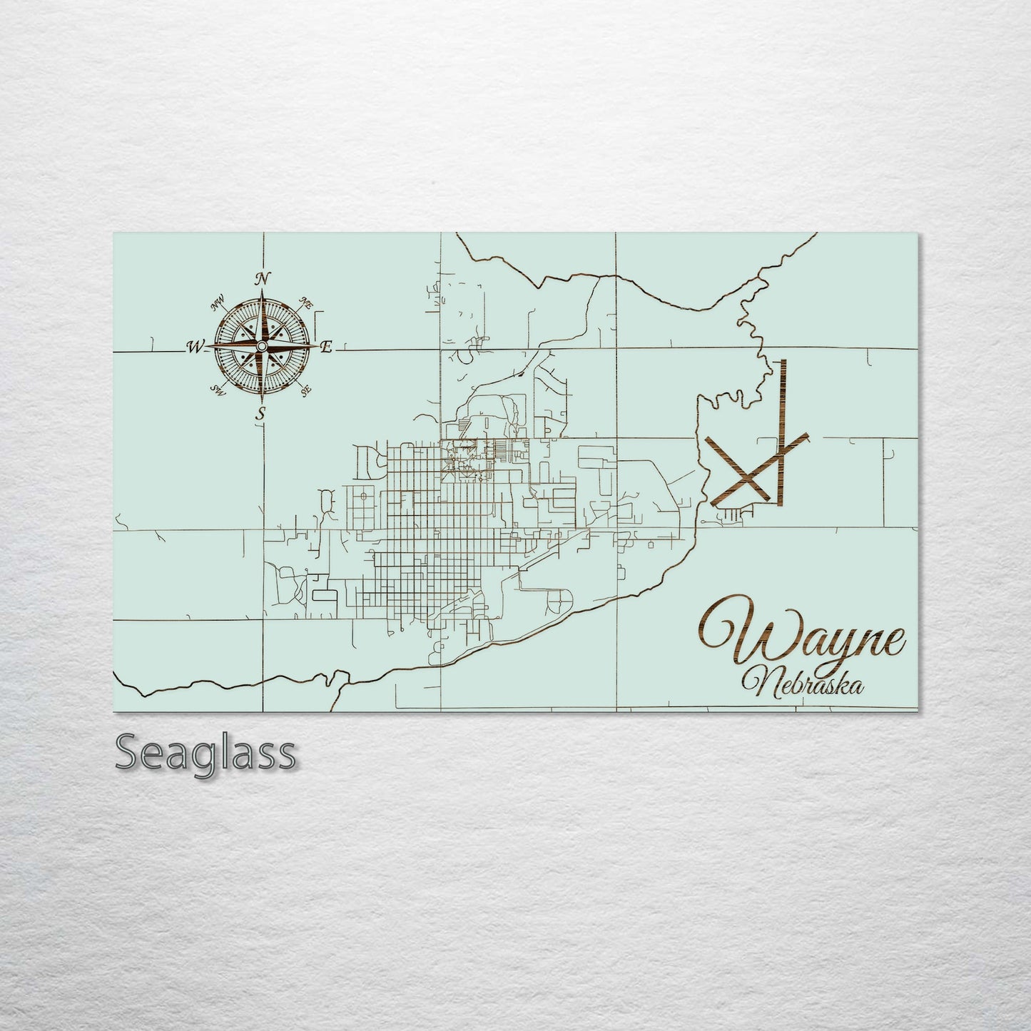 Wayne, Nebraska Street Map