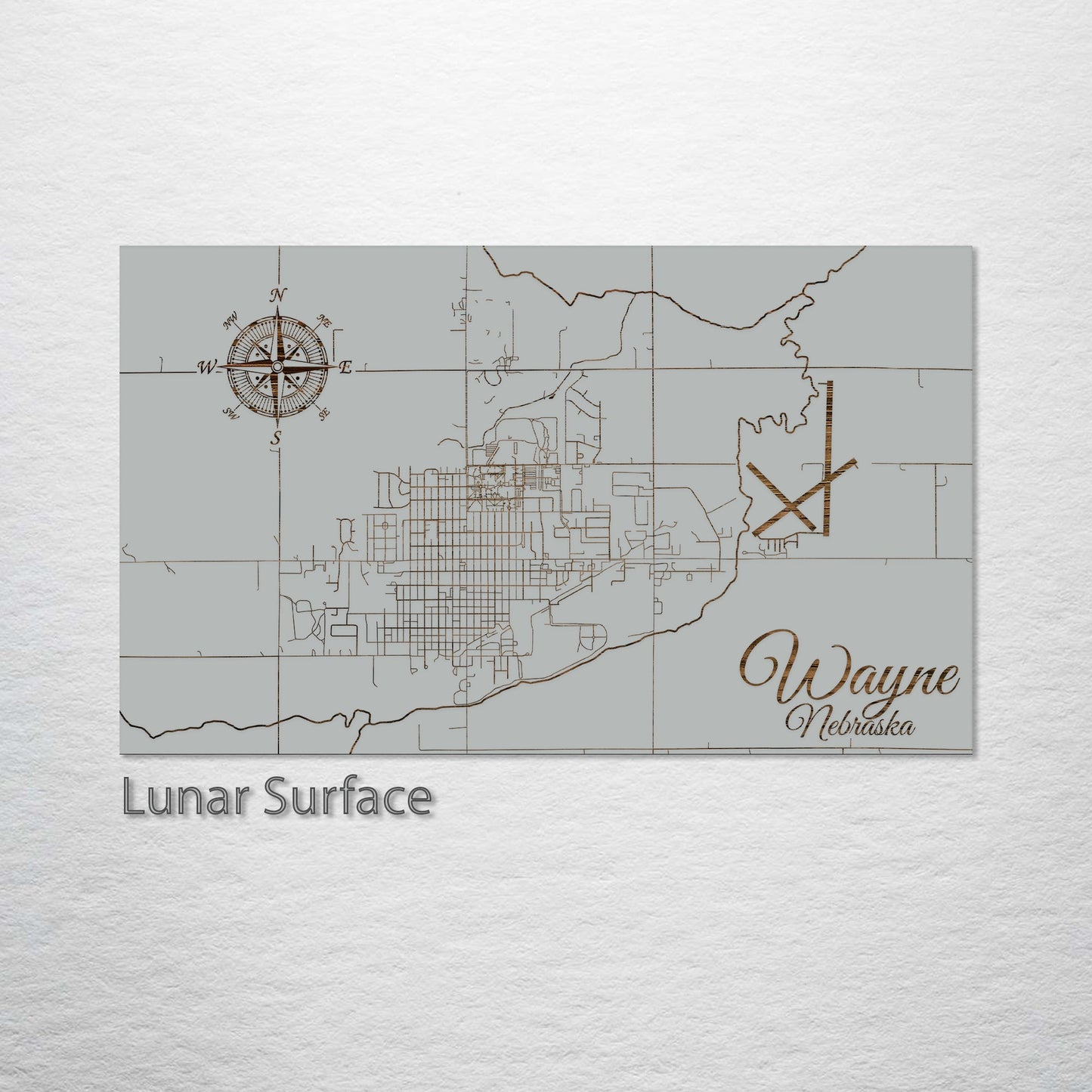 Wayne, Nebraska Street Map