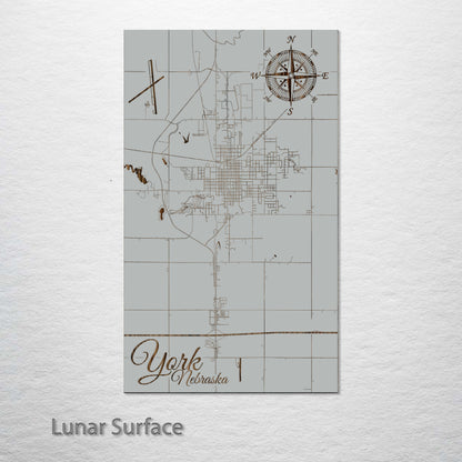 York, Nebraska Street Map