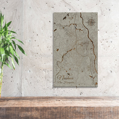 Nashua, New Hampshire Street Map