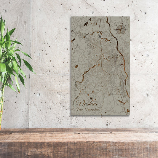 Nashua, New Hampshire Street Map