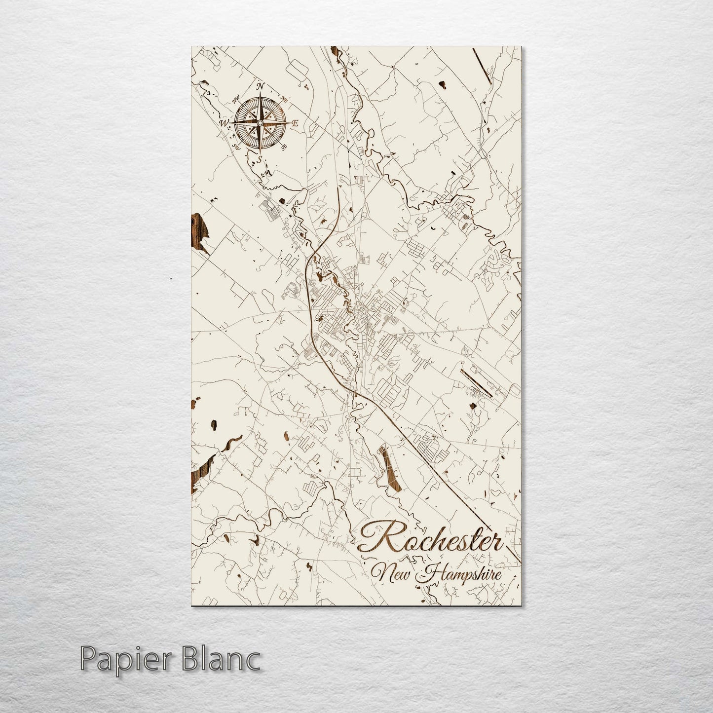 Rochester, New Hampshire Street Map