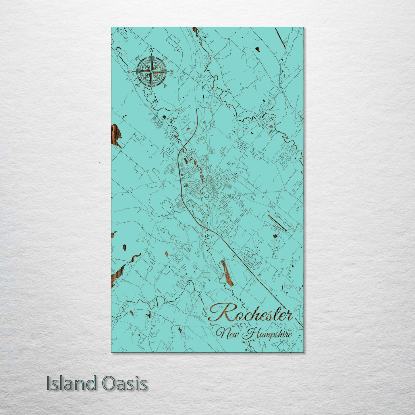 Rochester, New Hampshire Street Map