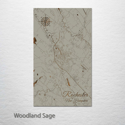 Rochester, New Hampshire Street Map