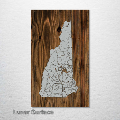 New Hampshire Isolated Map