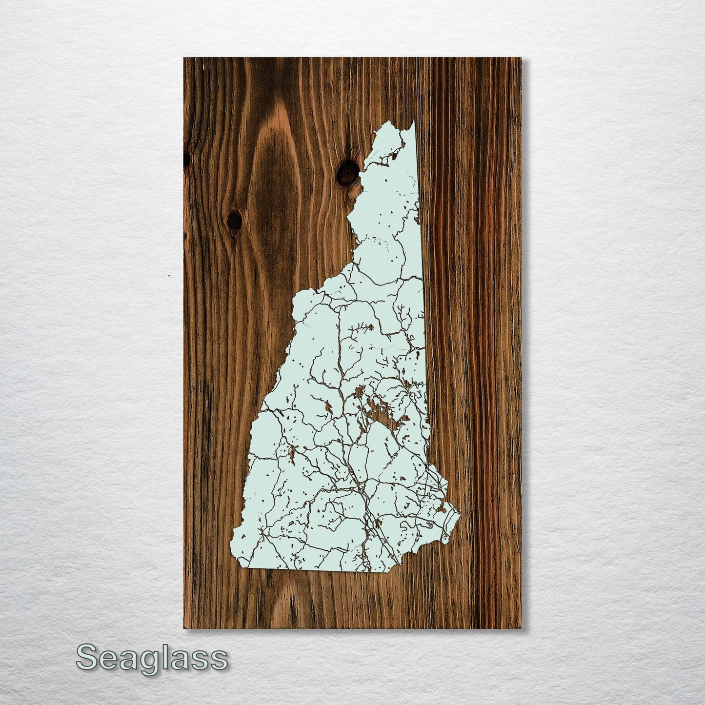 New Hampshire Isolated Map