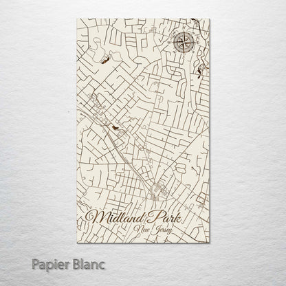 Midland Park, New Jersey Street Map