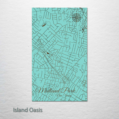 Midland Park, New Jersey Street Map