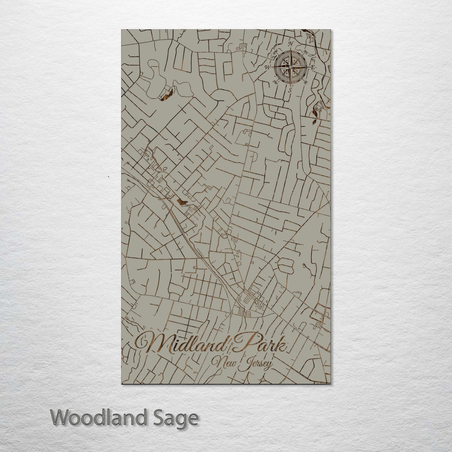 Midland Park, New Jersey Street Map