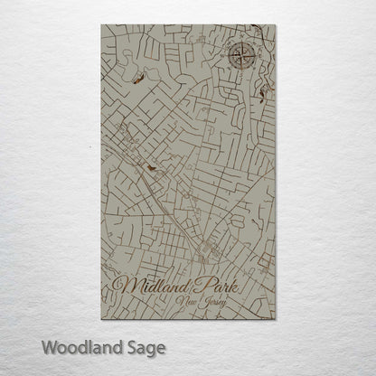 Midland Park, New Jersey Street Map