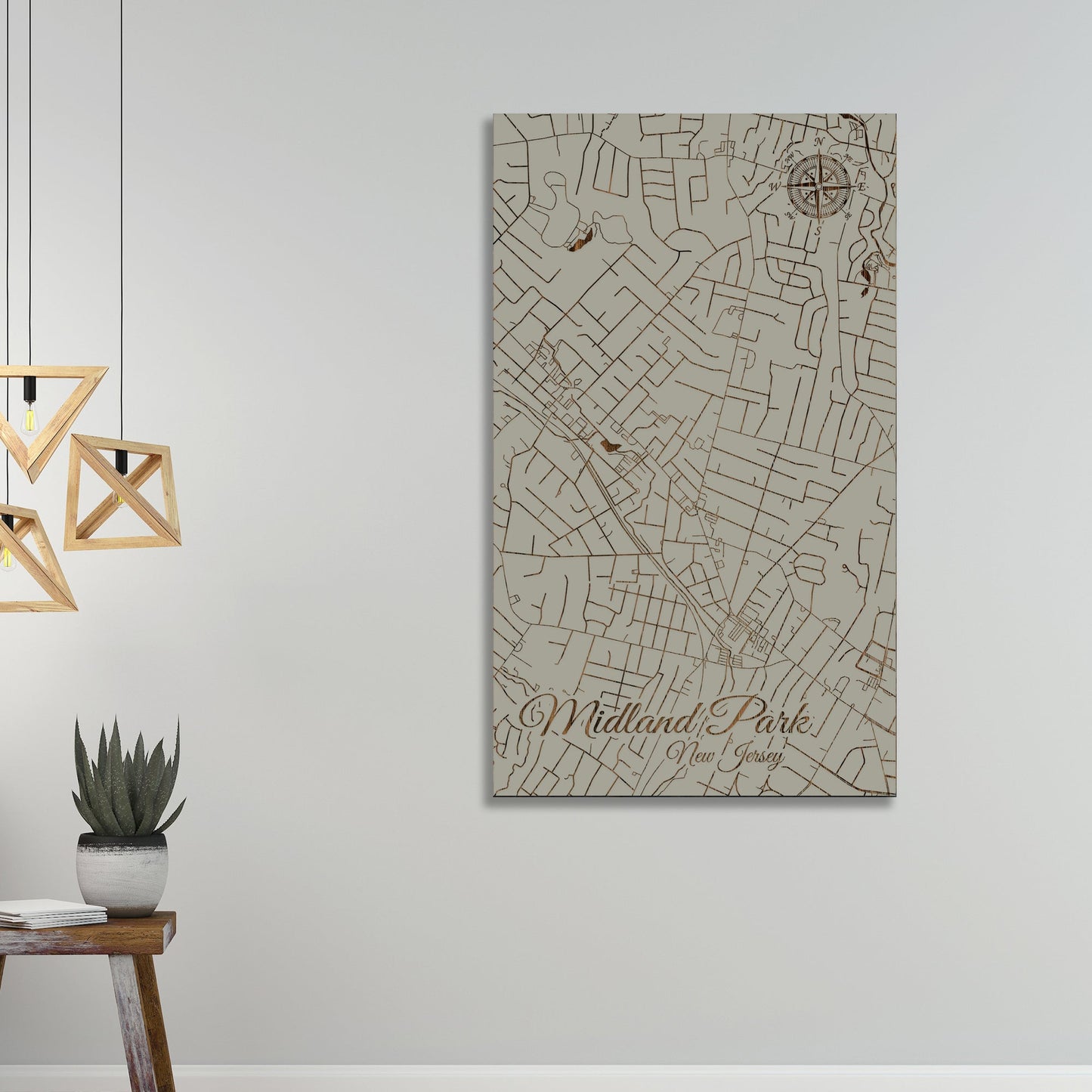 Midland Park, New Jersey Street Map