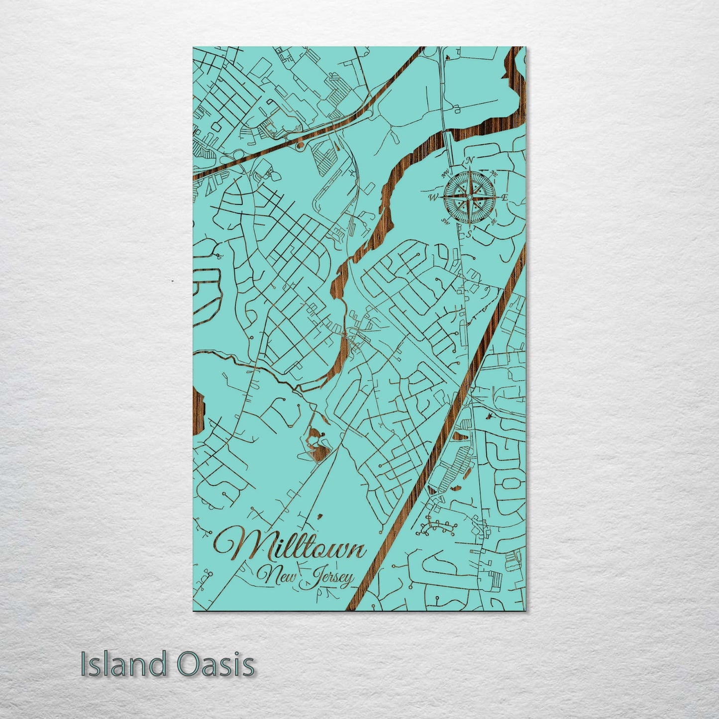 Milltown, New Jersey Street Map