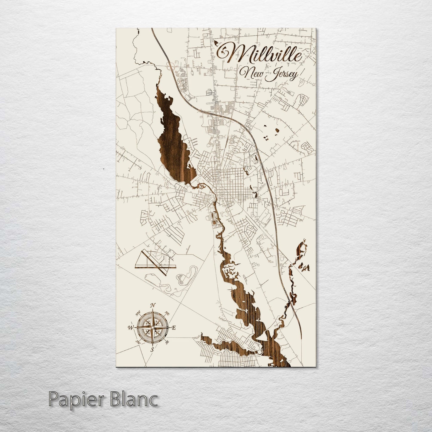 Millville, New Jersey Street Map