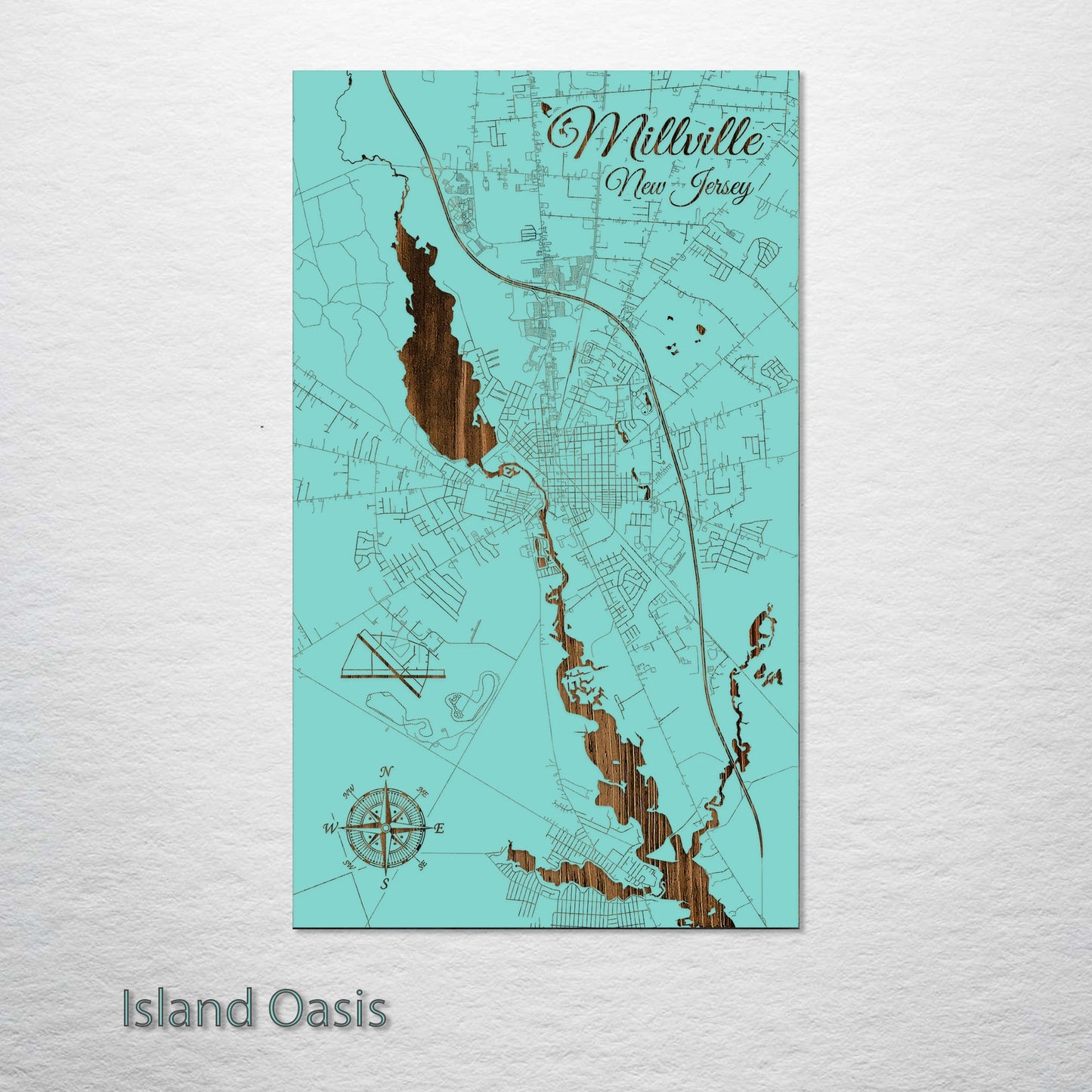 Millville, New Jersey Street Map