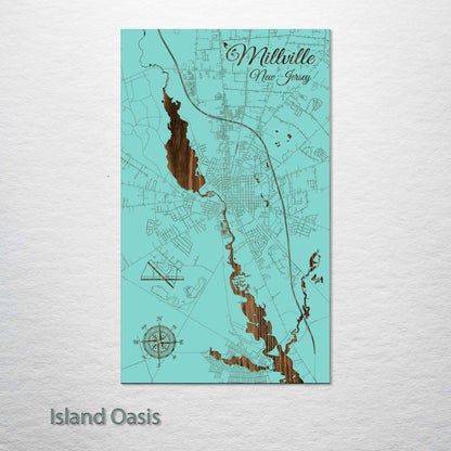 Millville, New Jersey Street Map