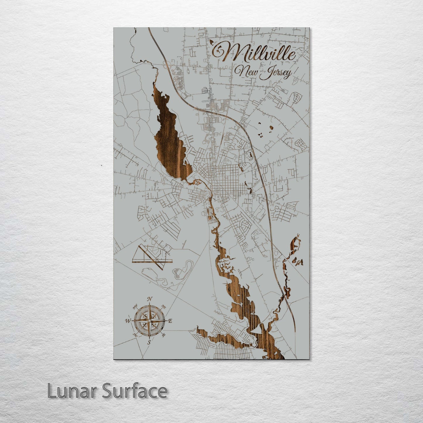 Millville, New Jersey Street Map