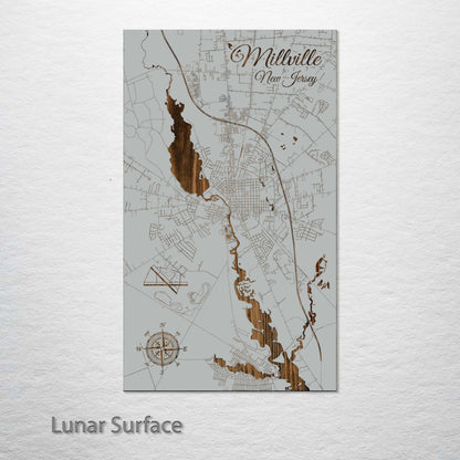 Millville, New Jersey Street Map