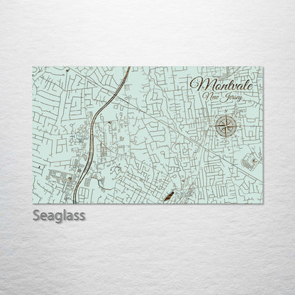 Montvale, New Jersey Street Map